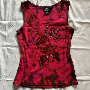 Harley-Davidson Tie-Dye Tank Top